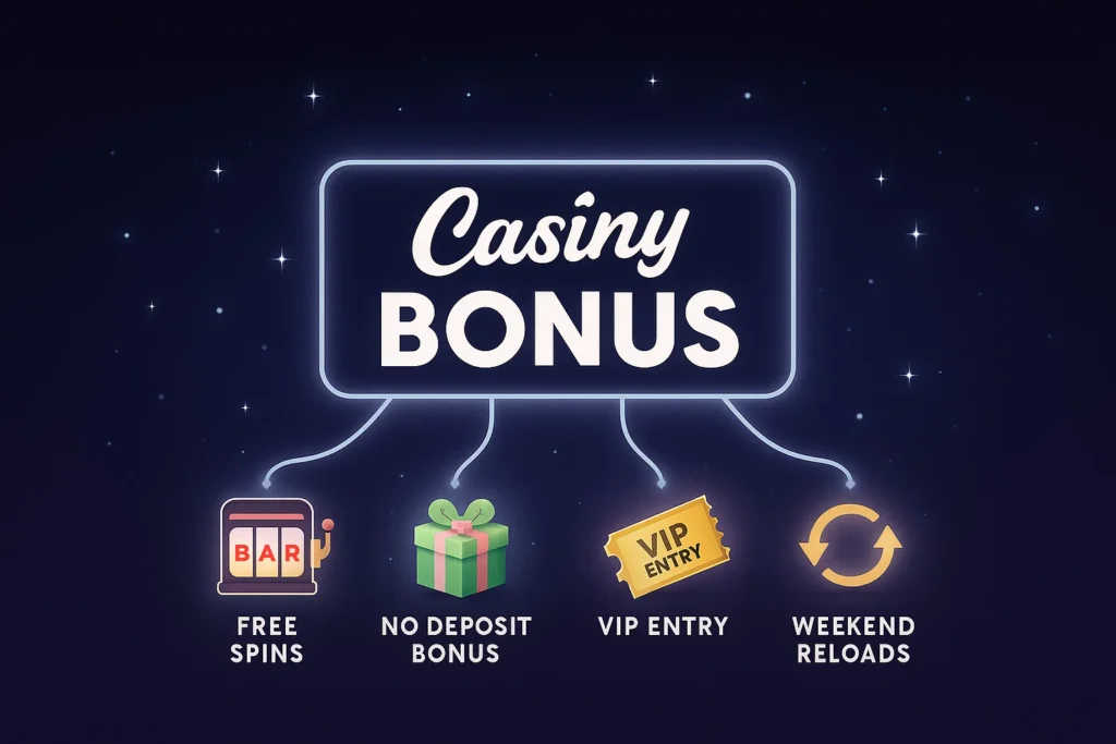 Casiny Bonus Code for Casino in Australia